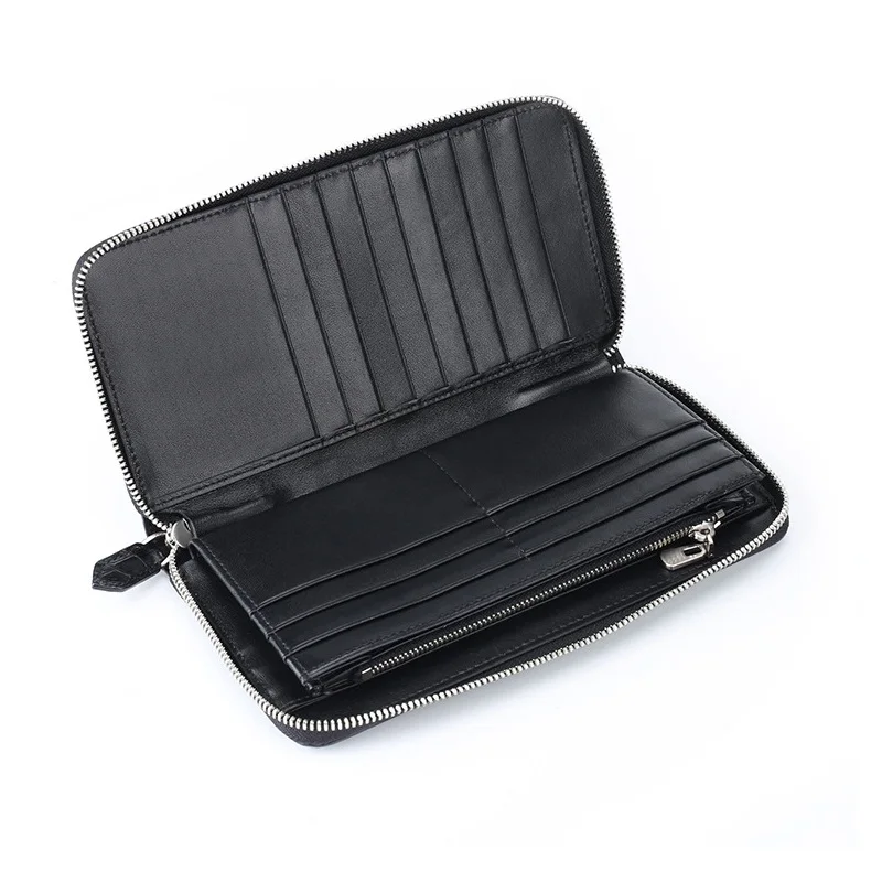 Wallet Luxury Crocodile Skin Carteras Classic Men Masculina Billetera Hombre Billeteras Carteira Spine Hombre Leather Mens Purse
Wallet Luxury Crocodile Skin Carteras Classic Men Masculina Billetera Hombre Billeteras Carteira Spine Hombre Leather Mens Purse