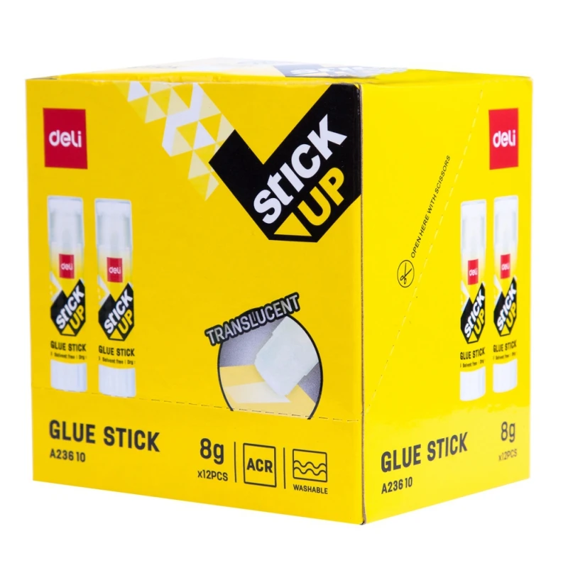 Deli Transparent Solid Glue Pen Style Glue Stick Student High Viscosity Solid Glue Paper Sticker Stationery Office Supplies
Deli Transparent Solid Glue Pen Style Glue Stick Student High Viscosity Solid Glue Paper Sticker Stationery Office Supplies