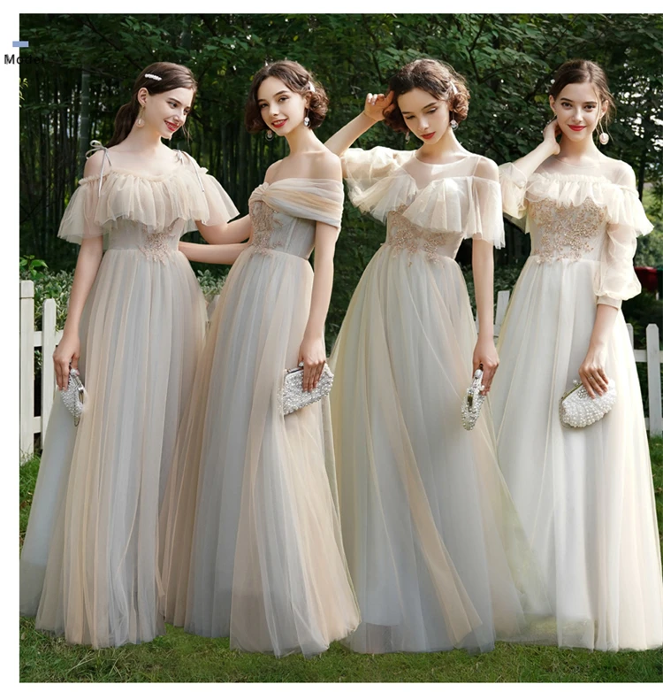 Beauty Bridesmaid Dresses 2019 Long Women Wedding Events Party Prom Dresses Lace Up A-Line Sleeveless Vestido Da Dama De Honra
Beauty Bridesmaid Dresses 2019 Long Women Wedding Events Party Prom Dresses Lace Up A-Line Sleeveless Vestido Da Dama De Honra