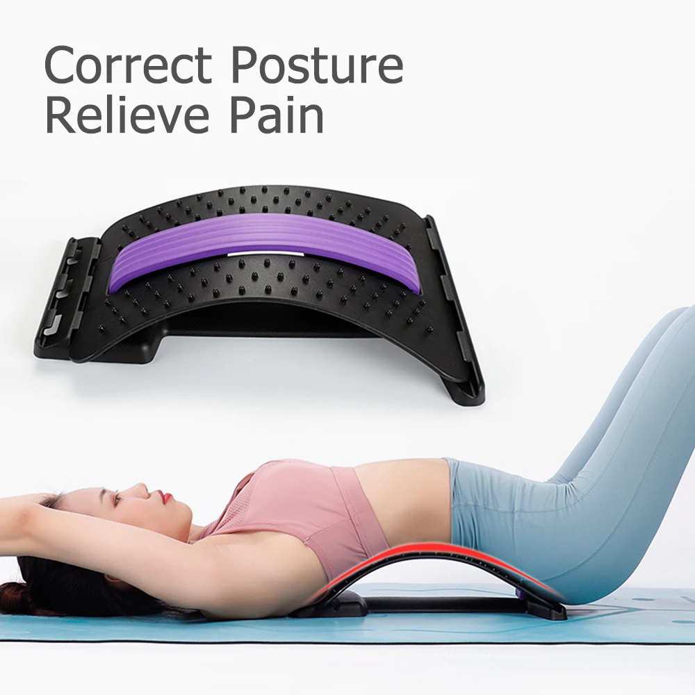 Adjustable Lumbar Traction Stretching Device Waist Spine Back Pain Relief Relax Acupuncture Massage Board Lumbar Disc Back Care
Adjustable Lumbar Traction Stretching Device Waist Spine Back Pain Relief Relax Acupuncture Massage Board Lumbar Disc Back Care