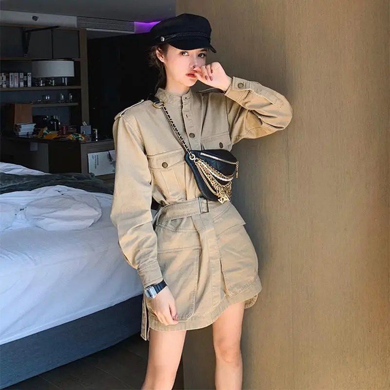 Cotton Vintage Long Sleeve Korean Collar Autumn Women Shirt Dresses Female Vestidos Tunic Short Womens Dress Clothing
Cotton Vintage Long Sleeve Korean Collar Autumn Women Shirt Dresses Female Vestidos Tunic Short Womens Dress Clothing