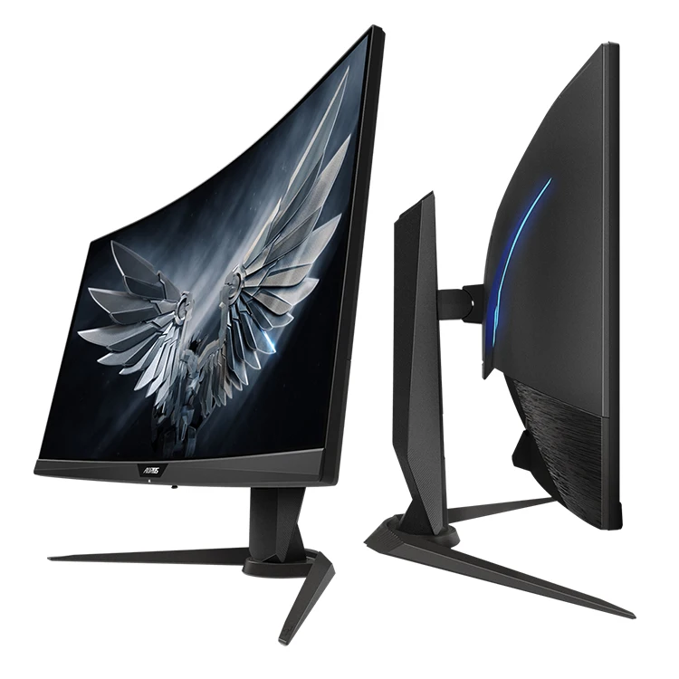 GIGABYTE AORUS CV27F 27 Inch Curved 1500R Gaming Monitor with FHD 1080P VA Panel 1Ms Response Time 165Hz
GIGABYTE AORUS CV27F 27 Inch Curved 1500R Gaming Monitor with FHD 1080P VA Panel 1Ms Response Time 165Hz