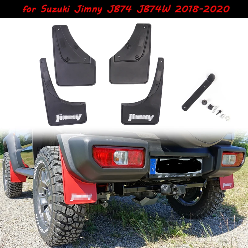 Крыло Авто Брызговики для Suzuki Jimny JB74 JB74W 2018 2020 передние и задние брызговики