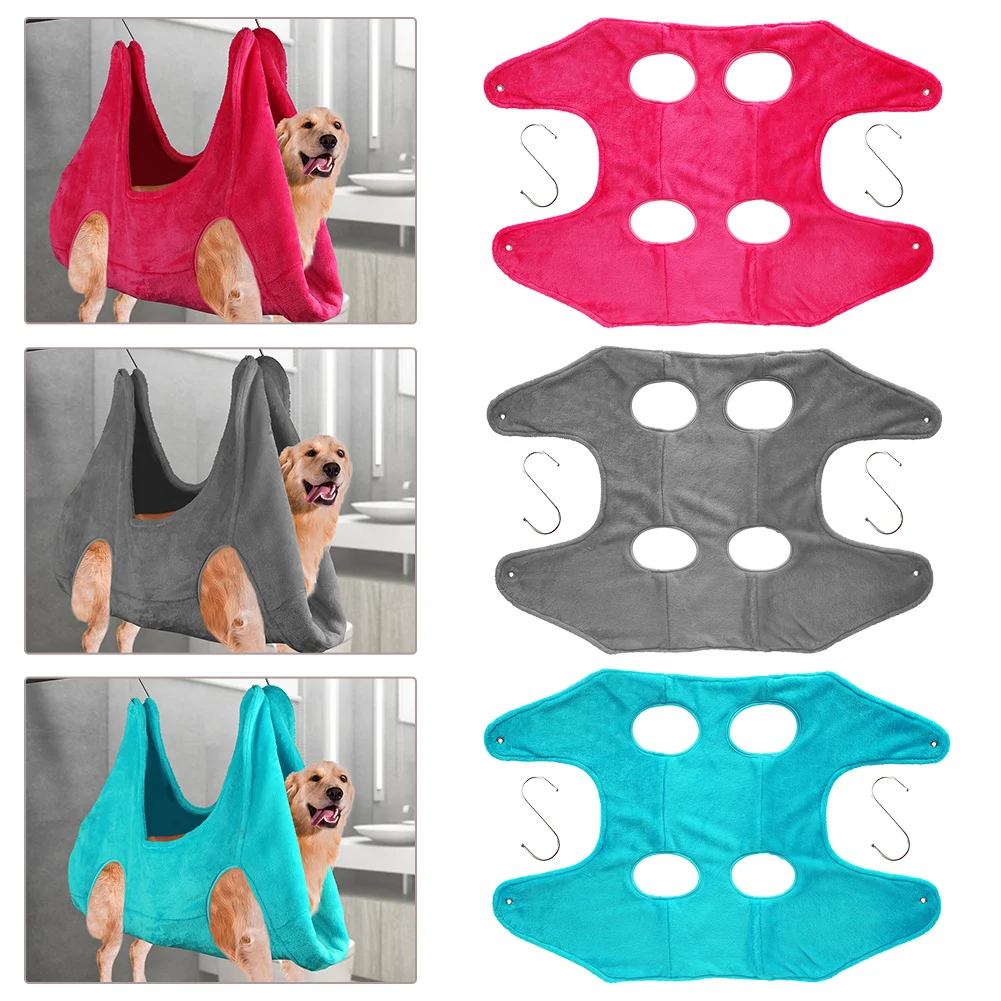 Dog Cat Hammock Helper Soft Restraint Bag Harness Grooming Tool for Puppy Dog Cats Pet Bathing Nail Clip Trimming Pet Suppllies
Dog Cat Hammock Helper Soft Restraint Bag Harness Grooming Tool for Puppy Dog Cats Pet Bathing Nail Clip Trimming Pet Suppllies