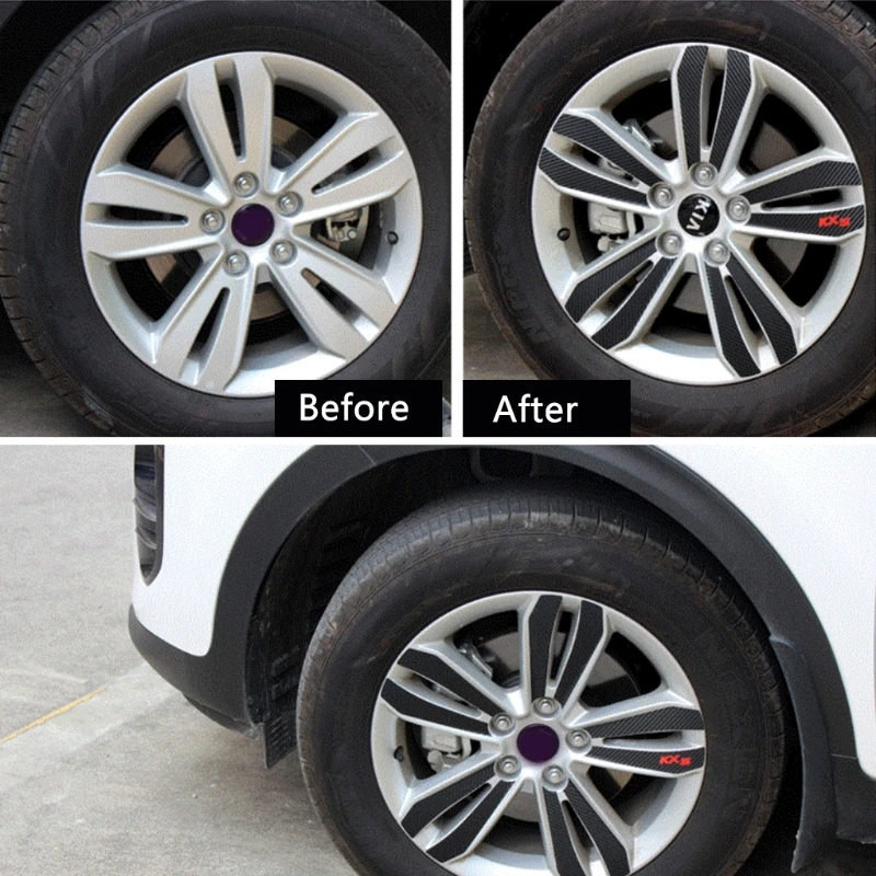 P82B Carbon Fiber Car Wheel Hub Decal Sticker Decoration Set For Kia KX5 Sportage 2016 2017
P82B Carbon Fiber Car Wheel Hub Decal Sticker Decoration Set For Kia KX5 Sportage 2016 2017
