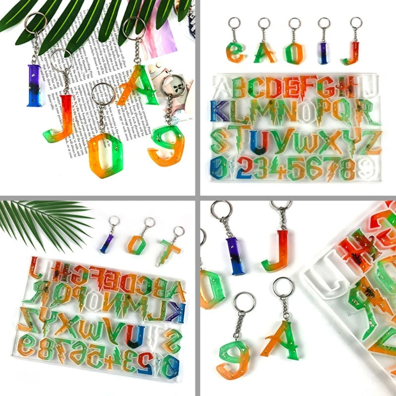 1Pc Shiny Glossy Silicone Resin Molds English Alphabet Keychain Mold DIY Keychain Pendant Jewelry Epoxy Resin Crafting Molds
1Pc Shiny Glossy Silicone Resin Molds English Alphabet Keychain Mold DIY Keychain Pendant Jewelry Epoxy Resin Crafting Molds