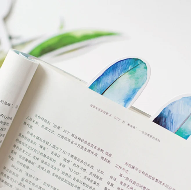 30pcs/box Beautiful feathers Gift Bookmarks Marker Stationery Gift Realistic Kawaii Cartoon Bookmarks Office School Supply
30pcs/box Beautiful feathers Gift Bookmarks Marker Stationery Gift Realistic Kawaii Cartoon Bookmarks Office School Supply