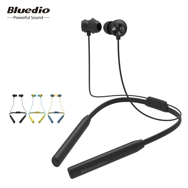 Bluetooth наушники Bluedio TN2 спортивные с шумоподавлением 3 пары наушников | Электроника
