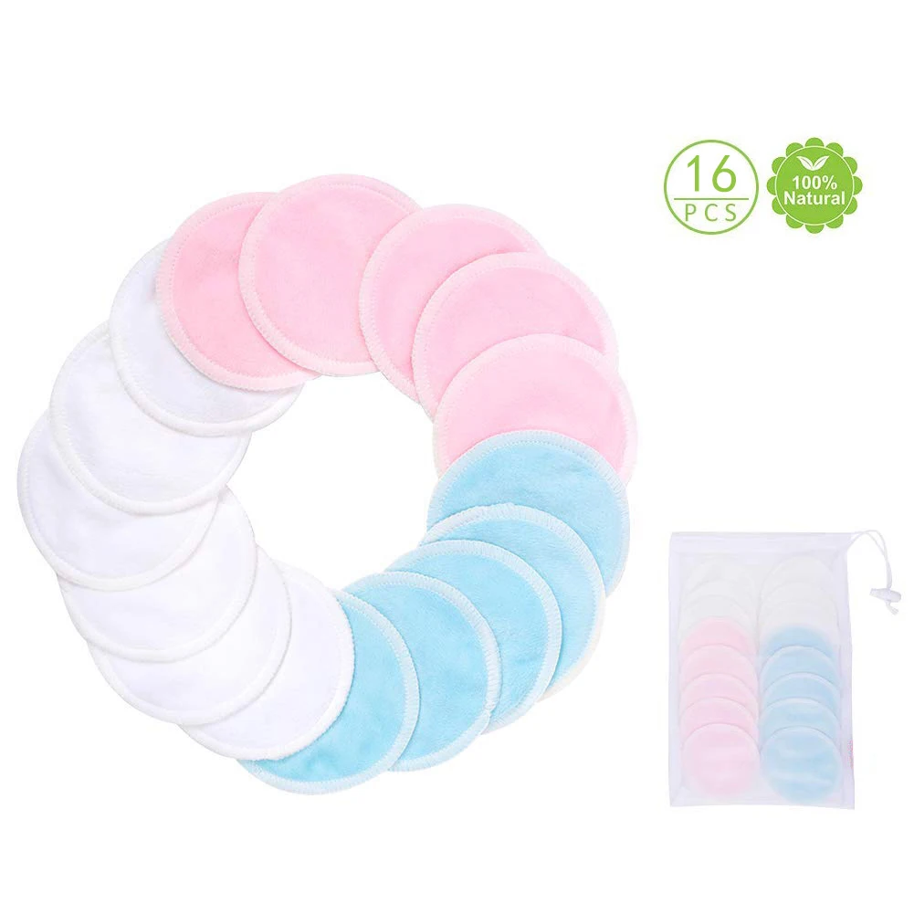 16Pcs Reusable Cotton Pads Makeup Remover Pads Washable Round Bamboo Make Up Pads Nursing Skin CarePads With Storage Box Special
16Pcs Reusable Cotton Pads Makeup Remover Pads Washable Round Bamboo Make Up Pads Nursing Skin CarePads With Storage Box Special