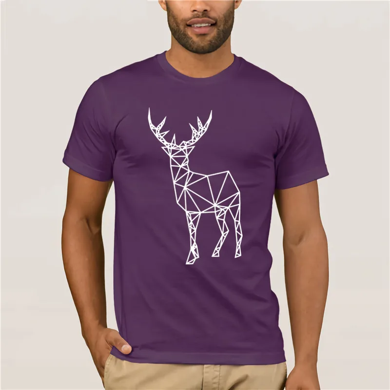 Men's white short sleeve t-shirt Novelty Geometric Deer Print Unisex Men's O-neck Brands Streetwear Tops fashion T-shirt men
Men's white short sleeve t-shirt Novelty Geometric Deer Print Unisex Men's O-neck Brands Streetwear Tops fashion T-shirt men