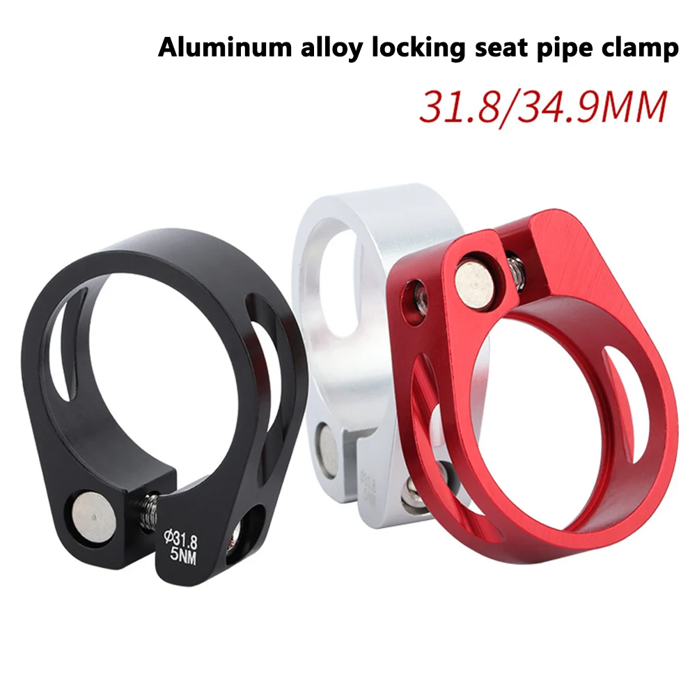 Mountain Bike Seat Post Clamp CNC Aluminum Alloy Road Bicycle Seat Tube Mount Clip Cycling Parts Accessories 31.8/34.9mm
Mountain Bike Seat Post Clamp CNC Aluminum Alloy Road Bicycle Seat Tube Mount Clip Cycling Parts Accessories 31.8/34.9mm