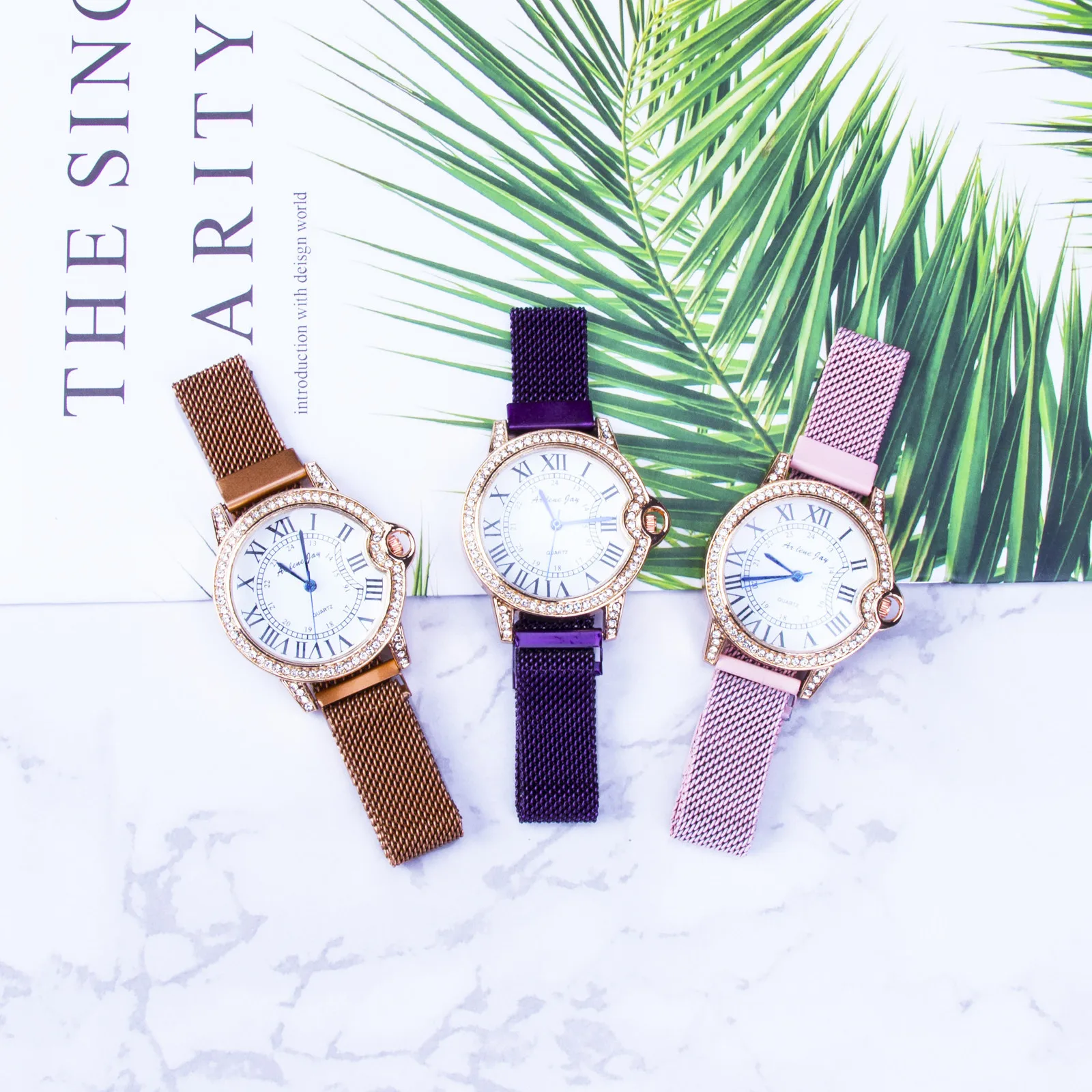 Ladies Wristwatch Luxury Fashion Quartz Watch Stainless Steel Strap Watch Analog Watch Montre Femme Orologio Donna Reloj Mujer
Ladies Wristwatch Luxury Fashion Quartz Watch Stainless Steel Strap Watch Analog Watch Montre Femme Orologio Donna Reloj Mujer