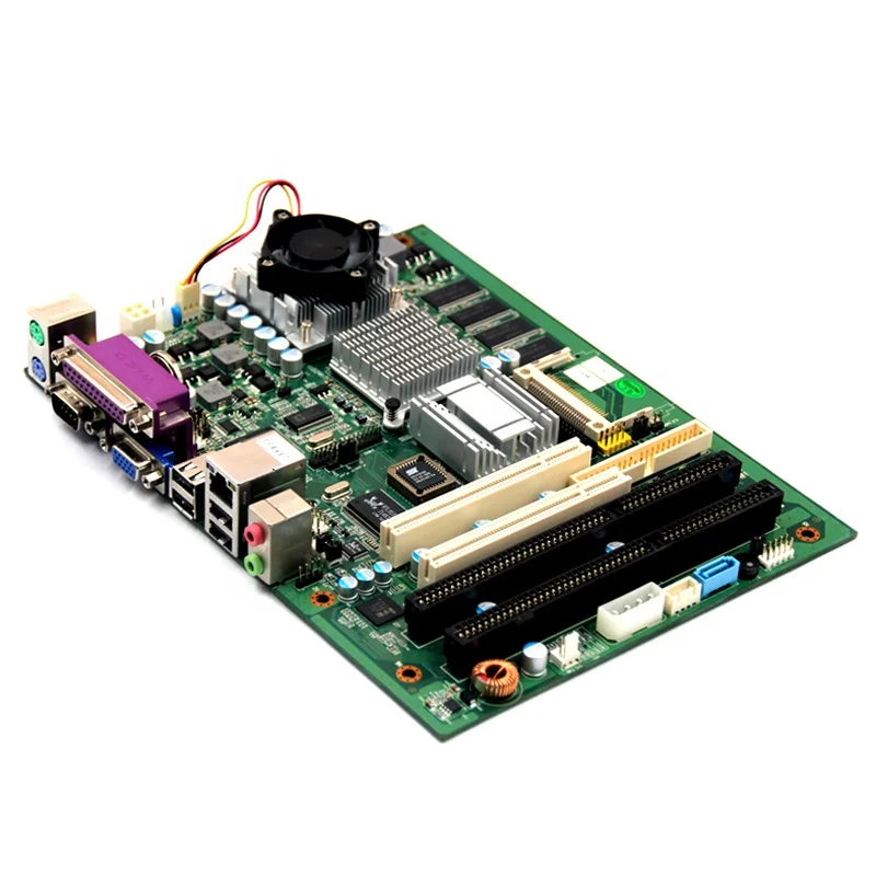 

2022 NEW Embedded industrial motherboard ISA with Pentium/Celeron M CPU onboard 512M RAM 2*COM 8*USB