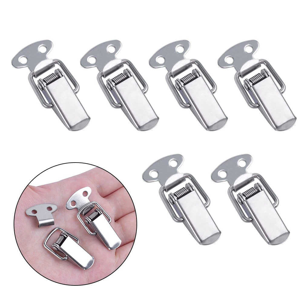 10 * Toggle Latch Useful Locking Toggle Catch & Plates Heavy Duty Case Clamp Latch Clips For Boxes Cases
10 * Toggle Latch Useful Locking Toggle Catch & Plates Heavy Duty Case Clamp Latch Clips For Boxes Cases