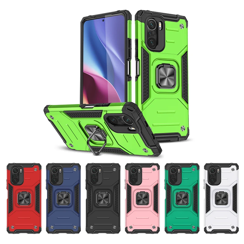 For POCO F3 5G Case Armor Shockproof Metal Ring Cover For Xiaomi POCO F3 X3 NFC M3 Pro Redmi Note 8 9 9S 10 Pro 9A 9C 8A Case
For POCO F3 5G Case Armor Shockproof Metal Ring Cover For Xiaomi POCO F3 X3 NFC M3 Pro Redmi Note 8 9 9S 10 Pro 9A 9C 8A Case