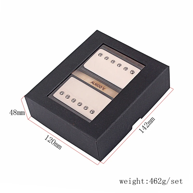 Guitar Humbucker Pickup Set Metal Neck&Bridge Pickups Stringed Instruments for LP Electric Guitar 
Guitar Humbucker Pickup Set Metal Neck&Bridge Pickups Stringed Instruments for LP Electric Guitar