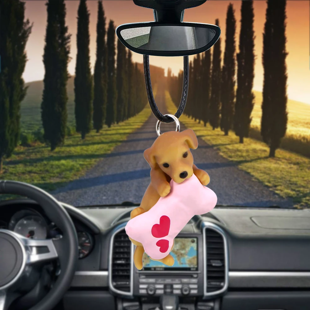 Car Pendant Creative little yellow dog Rearview Mirror Decoration Hanging Charm Ornaments Automobiles Interior Cars Accessories
Car Pendant Creative little yellow dog Rearview Mirror Decoration Hanging Charm Ornaments Automobiles Interior Cars Accessories