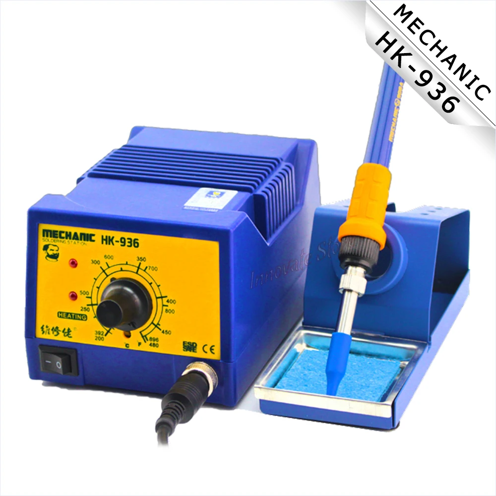 MECHANIC HK-936 Lead Free Solder Table Anti Static 45W Adjustable Temperature Desoldering Tool SMT Repair Rework Station
MECHANIC HK-936 Lead Free Solder Table Anti Static 45W Adjustable Temperature Desoldering Tool SMT Repair Rework Station