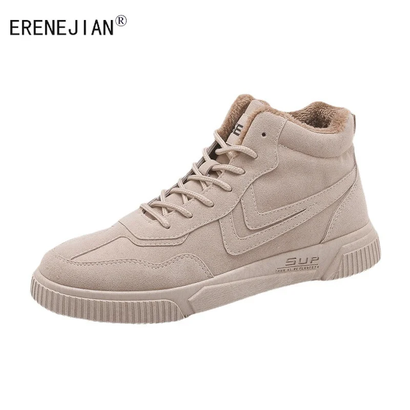 ERENEJIAN Men's Fashion Warm Suede Snow Boots Fleece Lined Thermal Shoes For Male Ankle Botas Footwear
ERENEJIAN Men's Fashion Warm Suede Snow Boots Fleece Lined Thermal Shoes For Male Ankle Botas Footwear