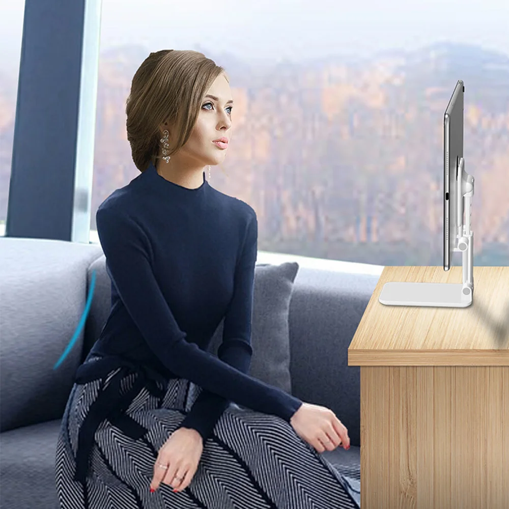 Smart Phone Tablet Stand Stable Telescopic Foldable Lazy Phone Holder Non-slip Lightweight Metal Desktop Live Adjustable Holder 
Smart Phone Tablet Stand Stable Telescopic Foldable Lazy Phone Holder Non-slip Lightweight Metal Desktop Live Adjustable Holder