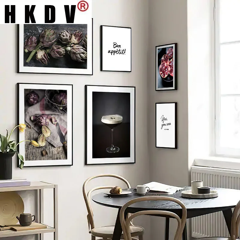HKDV Artichoke Pomegranate Vegetable Fruit Canvas Painting Wall Art Print Poster Picture Modern Kitchen Dining Room Home Decor
HKDV Artichoke Pomegranate Vegetable Fruit Canvas Painting Wall Art Print Poster Picture Modern Kitchen Dining Room Home Decor
