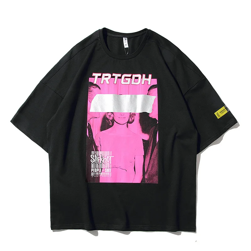 GTDOM Summer Men Large Size Loose T-Shirt Short Sleeve Shaker Instagram Popular Logo Couple Oversize Top Youth Medium Sleeve
GTDOM Summer Men Large Size Loose T-Shirt Short Sleeve Shaker Instagram Popular Logo Couple Oversize Top Youth Medium Sleeve