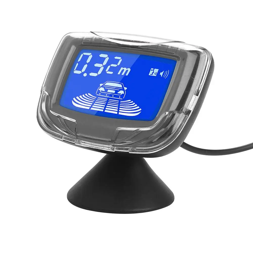 8 Sensors Monitor Universal Auto Reverse Radar Car Reverse Radar Detector LCD Display Weatherproof
8 Sensors Monitor Universal Auto Reverse Radar Car Reverse Radar Detector LCD Display Weatherproof