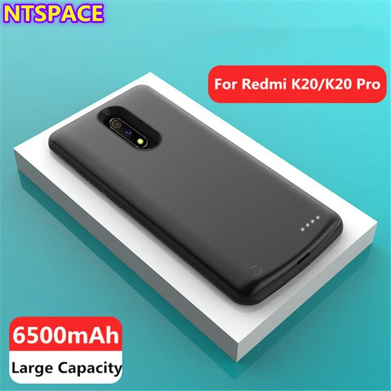 6500 мАч батарея резервного питания чехол для Redmi K20 Pro портативное Внешнее зарядное