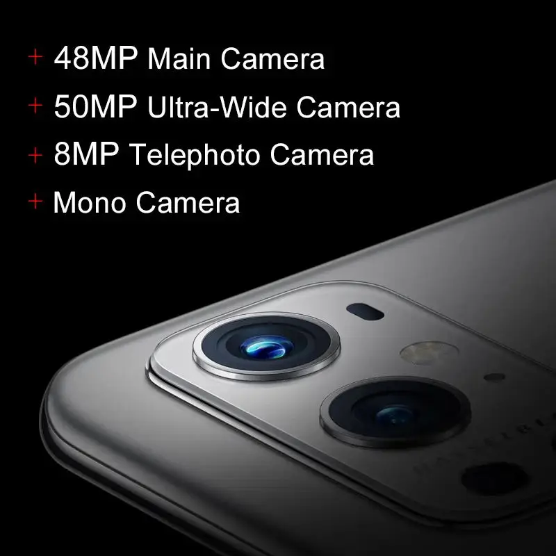 Глобальный Встроенная память Oneplus 9 Pro 5G смартфон 48MP Камера Snapdragon 888 6 7 '𧄠 Гц