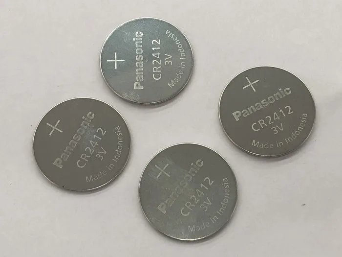 10pcs/lot Panasonic 3V Button Cell Battery CR2412 CR 2412 Lithium Coin watch Key Fobs Batteries For swatch watch
10pcs/lot Panasonic 3V Button Cell Battery CR2412 CR 2412 Lithium Coin watch Key Fobs Batteries For swatch watch