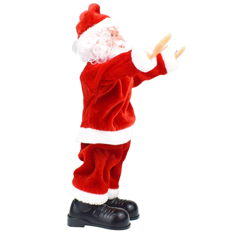 Рождественская электронная игрушка с откидной головкой Санта-Клауса, Музыкальная кукла, Рождественское украшение M09
Рождественская электронная игрушка с откидной головкой Санта-Клауса, Музыкальная кукла, Рождественское украшение M09