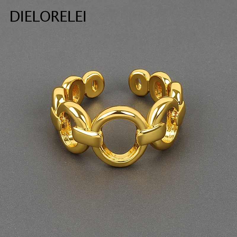 DIELORELEI 925 Sterling Silver Simple Women Niche Light Luxury Eliminates Metal Allergies Adjustable Ring Temperament
DIELORELEI 925 Sterling Silver Simple Women Niche Light Luxury Eliminates Metal Allergies Adjustable Ring Temperament