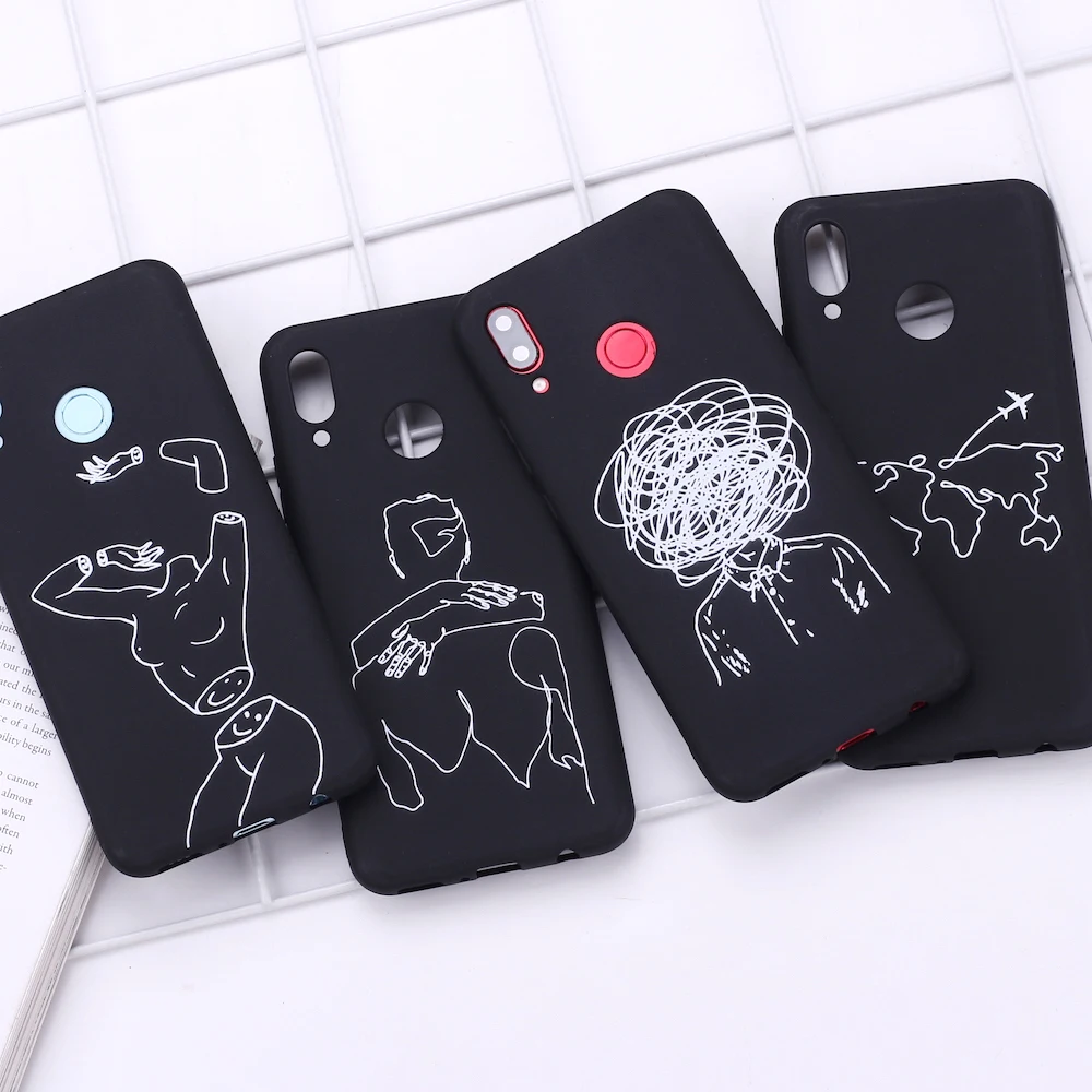 Силиконовый чехол для телефона Samsung A41 S8 S9 S10 S10e S20 Plus Note 8 9 10 A7 | Мобильные телефоны и