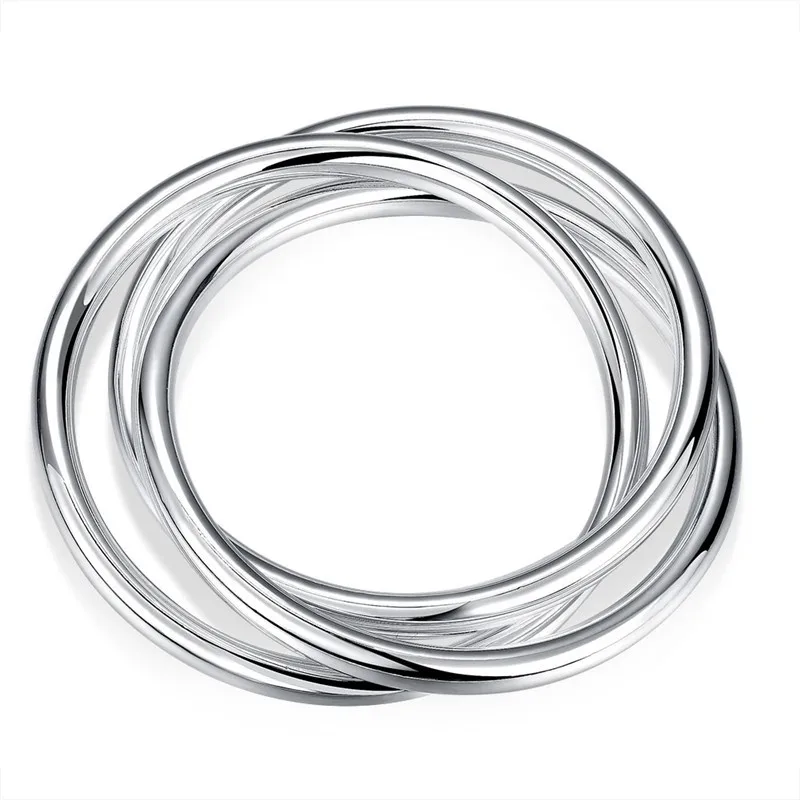 New Fashion Silver Jewelry Bracelet Ethnic Style Multi Layer Three Circle Women's Bracelet 925 Accessories Valentine's Day Gift
New Fashion Silver Jewelry Bracelet Ethnic Style Multi Layer Three Circle Women's Bracelet 925 Accessories Valentine's Day Gift
