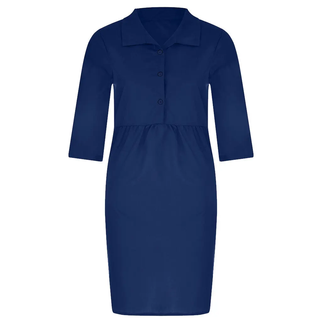 2021 Women's New Summer Female Dressing plus Size 3/4 Sleeve Deep V-neck Loose Casual Dress
2021 Women's New Summer Female Dressing plus Size 3/4 Sleeve Deep V-neck Loose Casual Dress