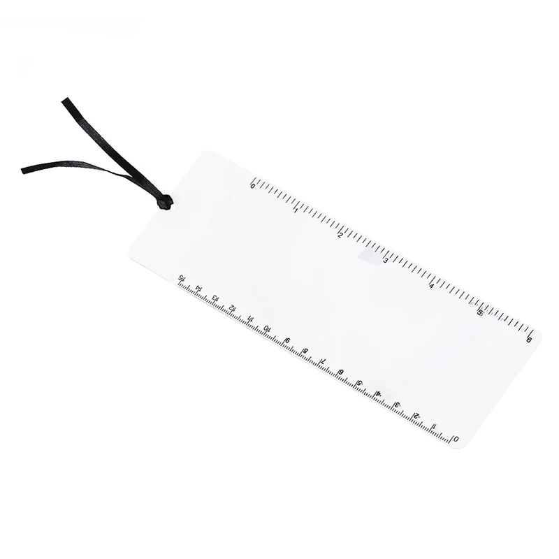FashionPocket Ruler Bookmark Magnifier Sheet Magnifying 3X Magnification
FashionPocket Ruler Bookmark Magnifier Sheet Magnifying 3X Magnification