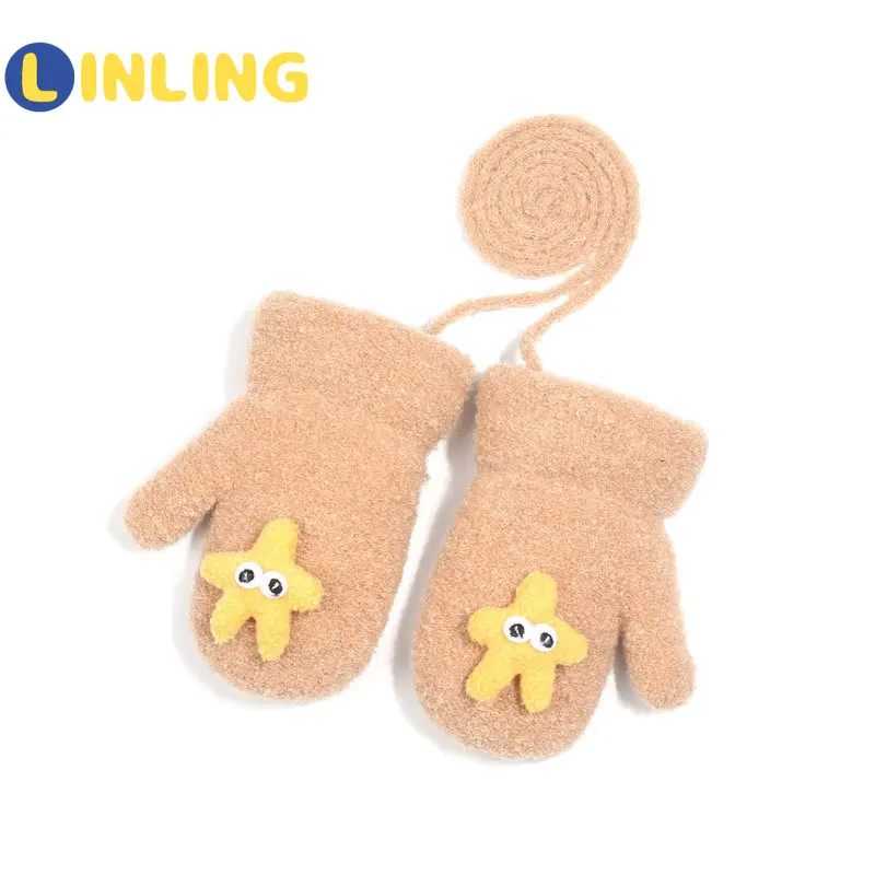 LINLING Kids Candy Colour Gloves Winter Girls Windproof Thickened Plush Warm Imitation Cashmere Hanging Neck Deer 3-6YEAR P655
LINLING Kids Candy Colour Gloves Winter Girls Windproof Thickened Plush Warm Imitation Cashmere Hanging Neck Deer 3-6YEAR P655
