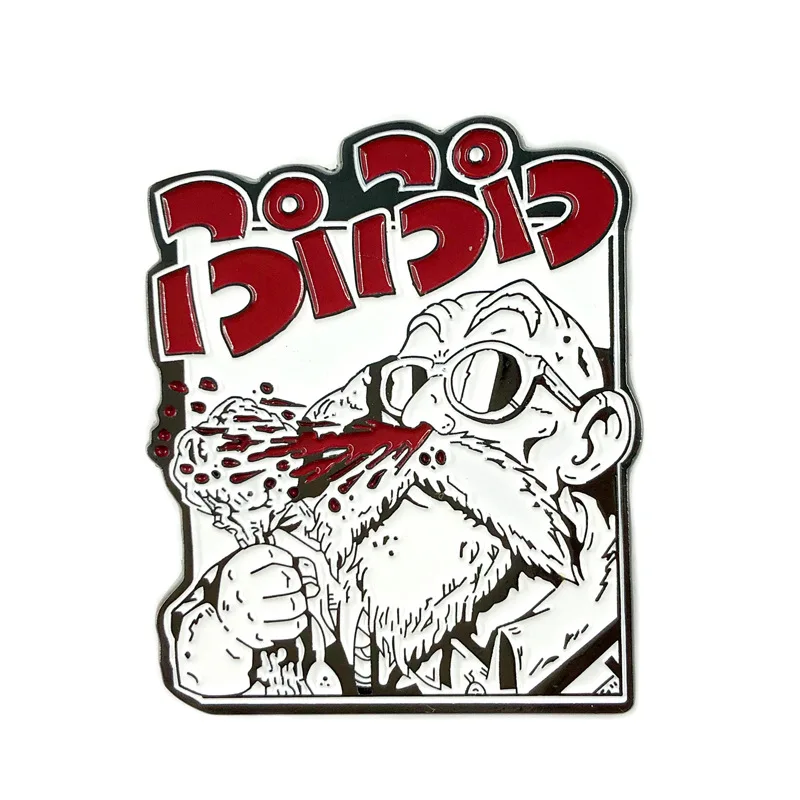Anime Lovers Accessories DBZ Master Roshi Kame Sennin Nosebleeds Cute Cartoon Metal Enamel Clothes Coat Lapel Badge Brooch Pin
Anime Lovers Accessories DBZ Master Roshi Kame Sennin Nosebleeds Cute Cartoon Metal Enamel Clothes Coat Lapel Badge Brooch Pin