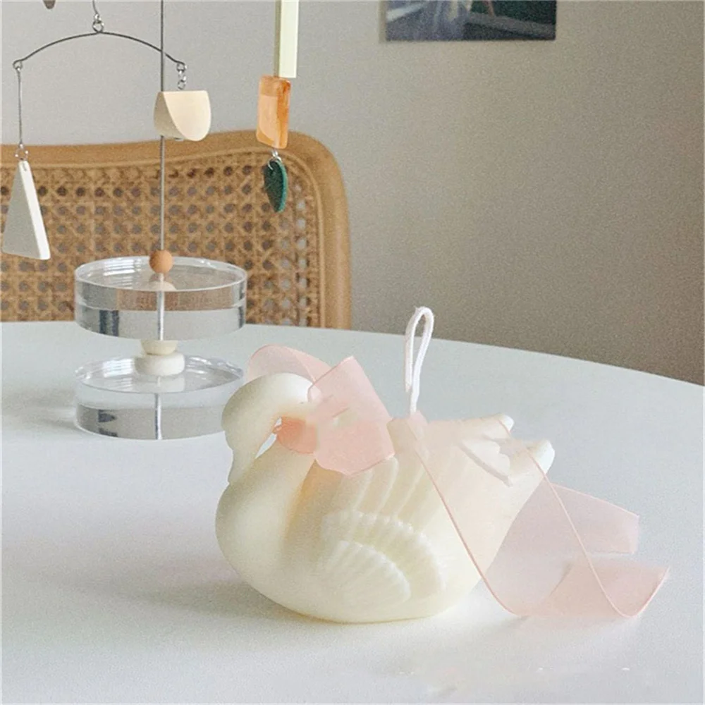 Swan Shape Aromatherapy Candle Mold 3D Animals Soy Wax Decorative Scented Candle Molds Plaster Silicone Crafts Candle Making
Swan Shape Aromatherapy Candle Mold 3D Animals Soy Wax Decorative Scented Candle Molds Plaster Silicone Crafts Candle Making