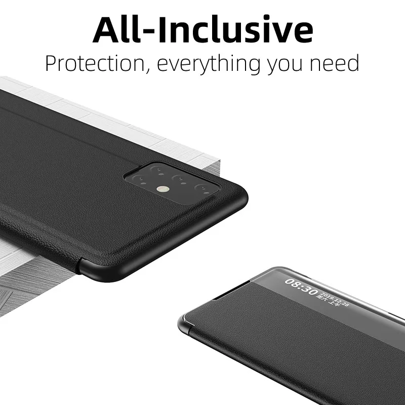 Smart View Flip Case For Samsung A51 Case Leather Cover Samsung A71 A21S A50 A70 A41 A31 A11 A20e A7 2018 J4 J6 A6 Plus A10 Etui
Smart View Flip Case For Samsung A51 Case Leather Cover Samsung A71 A21S A50 A70 A41 A31 A11 A20e A7 2018 J4 J6 A6 Plus A10 Etui