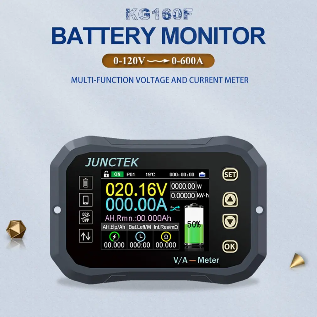 Счетчик кулонов для аккумуляторов, многофункциональный измеритель напряжения и тока, Ручной цифровой мультиметр, индикатор емкости аккуму...
Счетчик кулонов для аккумуляторов, многофункциональный измеритель напряжения и тока, Ручной цифровой мультиметр, индикатор емкости аккуму...