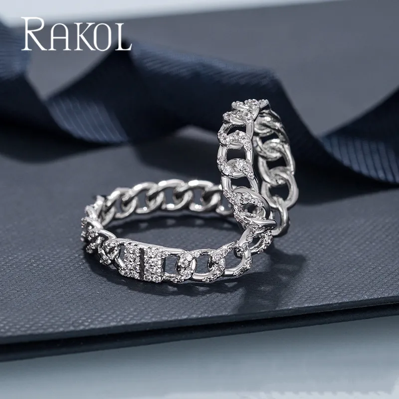 RAKOL New Product Single Double Circle Cubic Zirconia Lock Chain Ear Bone Clip Earrings Without Pierced Ears Bijoux Pour Femmes 
RAKOL New Product Single Double Circle Cubic Zirconia Lock Chain Ear Bone Clip Earrings Without Pierced Ears Bijoux Pour Femmes