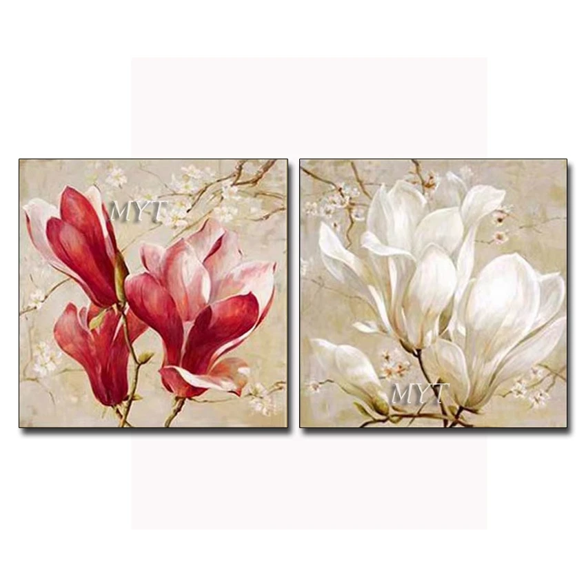 No Framed Hand Painted Frameless 2pcs 1 Set 100% Hand-Painted Oil Painting On Canvas High Quality Home Decor Painting Flower Pi
No Framed Hand Painted Frameless 2pcs 1 Set 100% Hand-Painted Oil Painting On Canvas High Quality Home Decor Painting Flower Pi