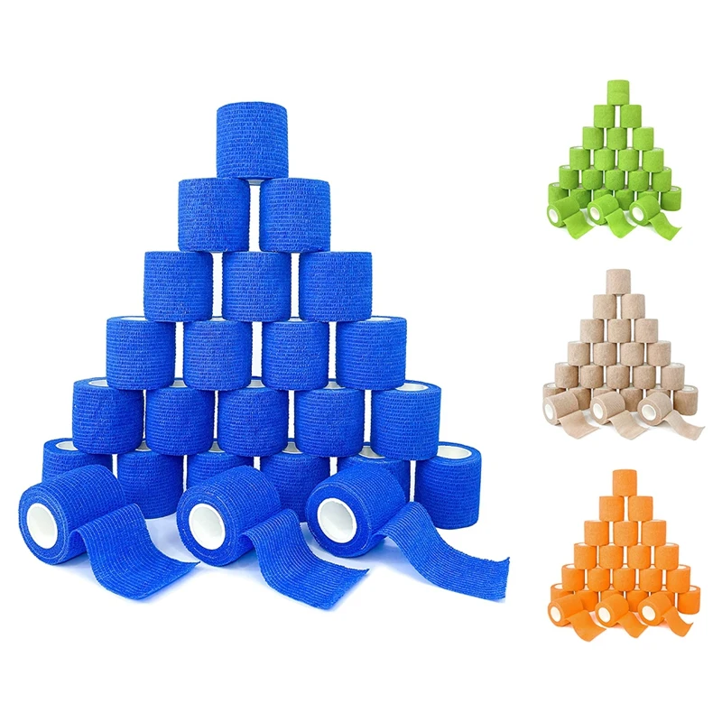 ELOS-24 Pcs эластичная самоклеящаяся повязка 5 см, Спортивная фиксированная повязка, подходит для спортивных травм и лечения питомцев
ELOS-24 Pcs эластичная самоклеящаяся повязка 5 см, Спортивная фиксированная повязка, подходит для спортивных травм и лечения питомцев