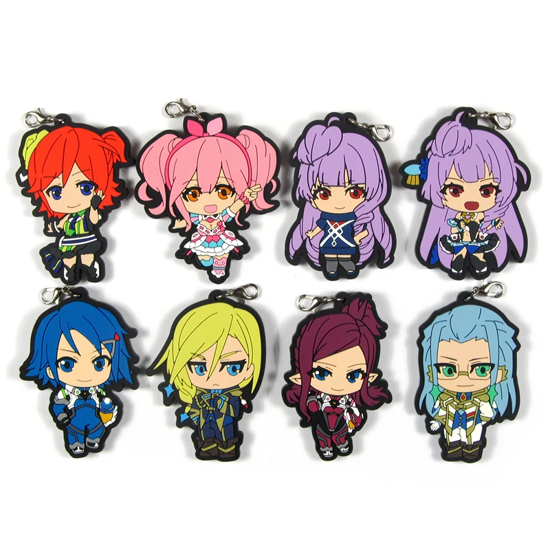 MACROSS DELTA Mascot Rubber Pendant Makina Nakajima mikumo guynemer kaname buccaneer Phone Strap Charm accessories Keychain
MACROSS DELTA Mascot Rubber Pendant Makina Nakajima mikumo guynemer kaname buccaneer Phone Strap Charm accessories Keychain