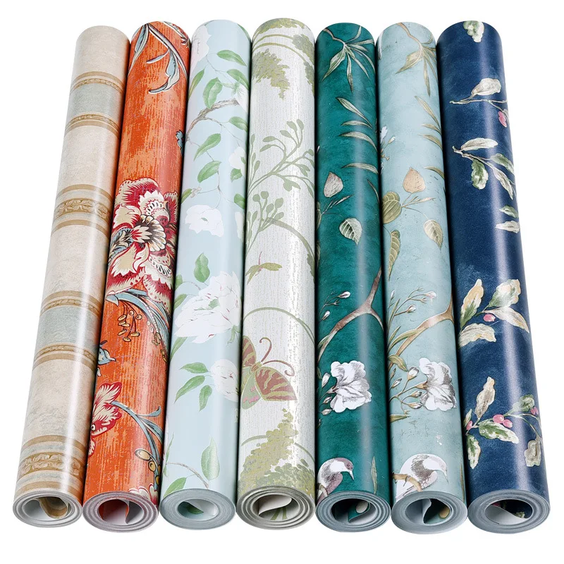 American style non woven fabric retro self adhesive wallpaper 3D garden flower bedroom living room wallpaper Roll wallpaper Y85
American style non woven fabric retro self adhesive wallpaper 3D garden flower bedroom living room wallpaper Roll wallpaper Y85