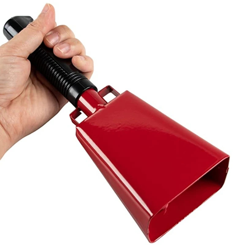 Cowbell with Handle-Cowbell Noise Generator, Loud Call Ringtone Suitable for Cheering, Sports Games, Wedding, Farm, Red
Cowbell with Handle-Cowbell Noise Generator, Loud Call Ringtone Suitable for Cheering, Sports Games, Wedding, Farm, Red