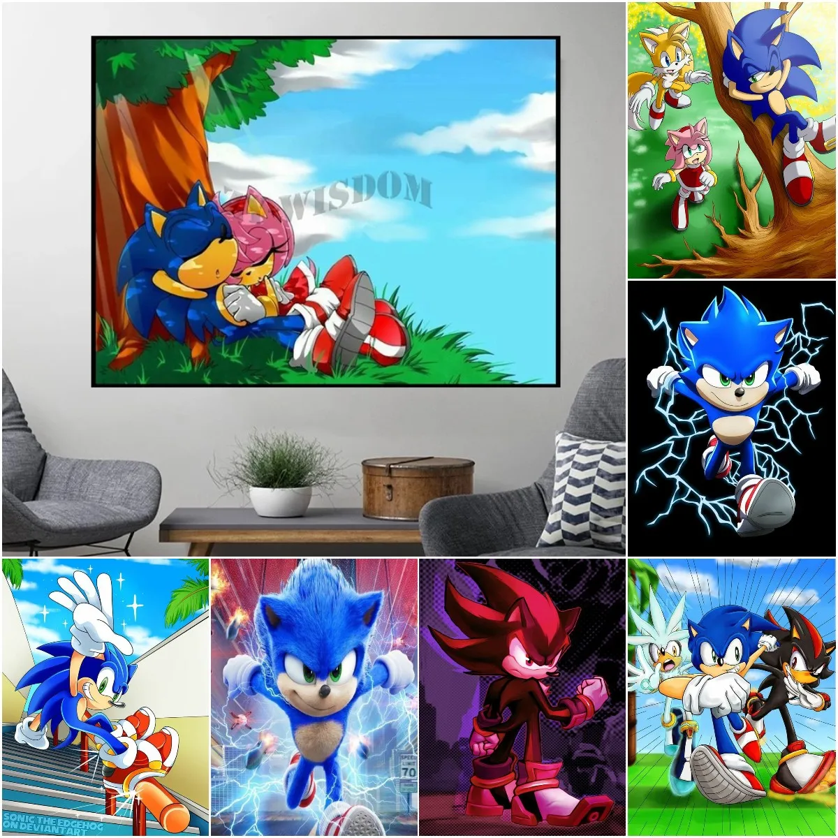 Diy 5d Diamond Painting Cartoon Sonic World Art Poster Embroidery Mosaic Cross Stitch Decor Gift For Kids Kit
Diy 5d Diamond Painting Cartoon Sonic World Art Poster Embroidery Mosaic Cross Stitch Decor Gift For Kids Kit