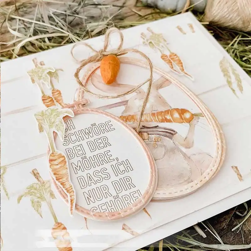Invitation Card Decorative Ellipse Metal Cutting Die DIY Scrapbooking Easter Bunny Decoration Craft Embossing Making Stencil
Invitation Card Decorative Ellipse Metal Cutting Die DIY Scrapbooking Easter Bunny Decoration Craft Embossing Making Stencil