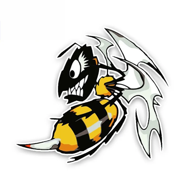Dawasaru Cartoon Car Sticker Lovely Angry Hornets Colored Reflective Waterproof PVC Decal Moto Auto Accessories,13cm*12cm
Dawasaru Cartoon Car Sticker Lovely Angry Hornets Colored Reflective Waterproof PVC Decal Moto Auto Accessories,13cm*12cm
